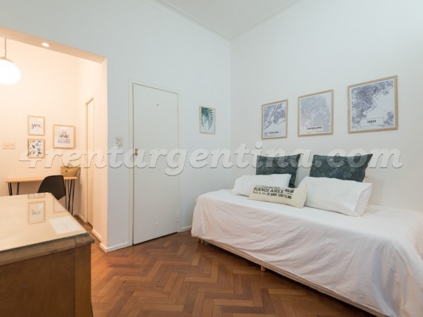 Apartamento Amoblado en Ayacucho y Juncal I, Recoleta