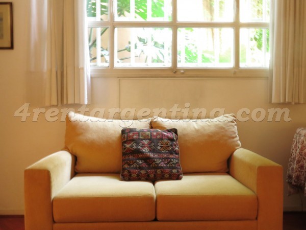 Juncal et Guido: Furnished apartment in Recoleta