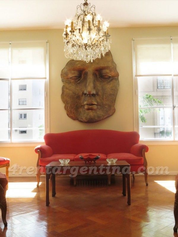 Quintana and Parera I: Apartment for rent in Buenos Aires