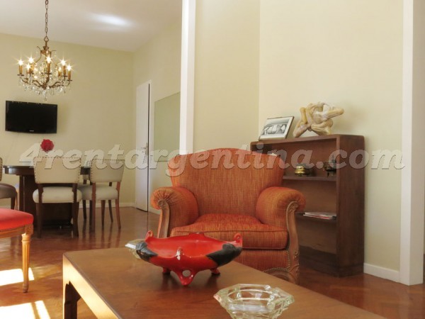 Quintana and Parera I: Apartment for rent in Buenos Aires