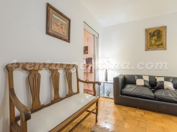 Apartamento Amoblado en Santa Fe y Pueyrredon I, Recoleta