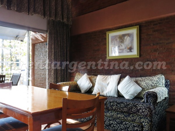 Tamborini and Cramer I: Furnished apartment in Belgrano