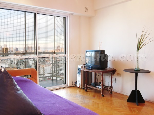 Corrientes et Uriburu: Furnished apartment in Downtown