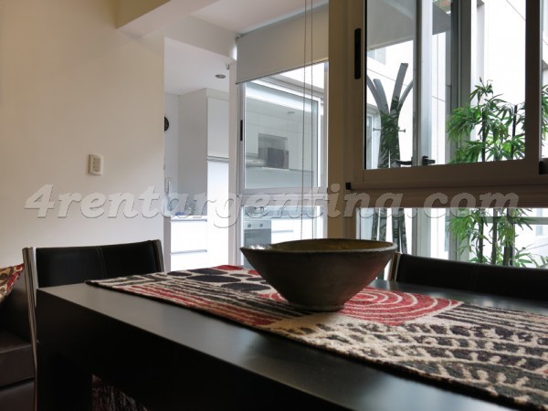 Cabrera et Laprida II: Furnished apartment in Palermo