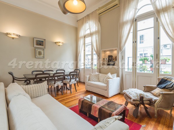 Pe�a and Barrientos: Furnished apartment in Recoleta