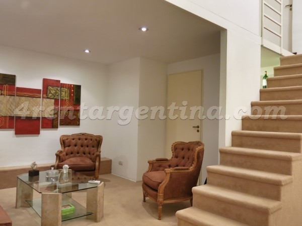 H. Yrigoyen and Piedras II, apartment fully equipped