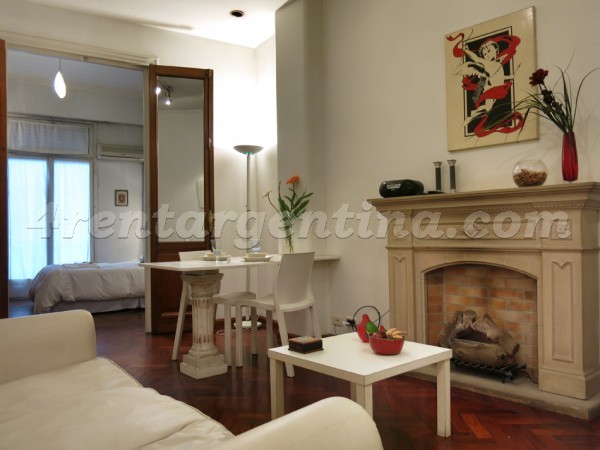 Libertador and Maipu: Furnished apartment in Downtown