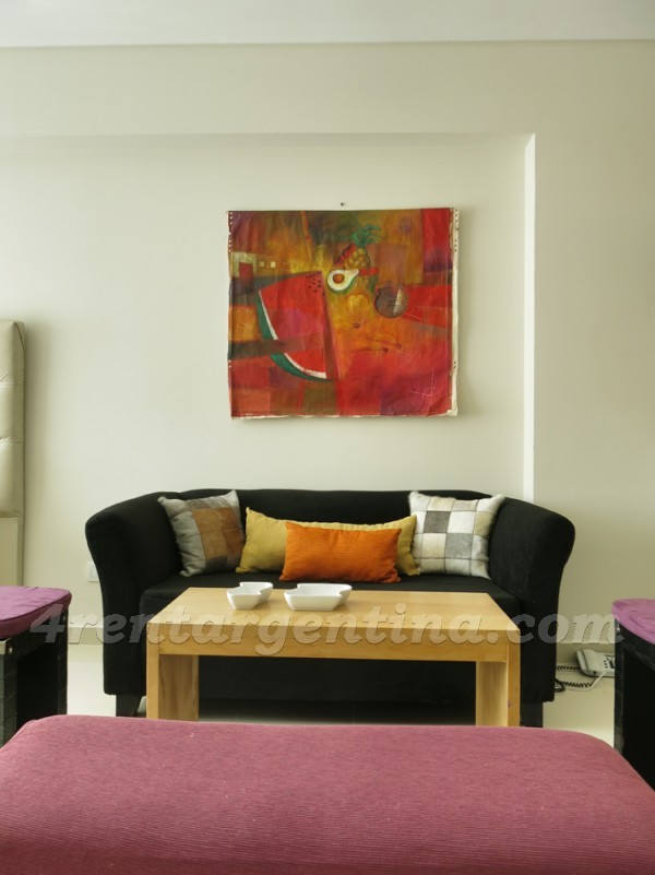 Bulnes y Cordoba: Apartamento en Alquiler Temporario