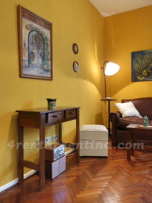 Apartamento Bulnes e Arenales - 4rentargentina