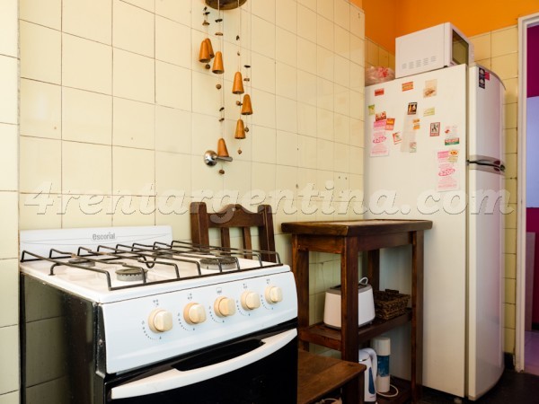 Sarmiento and Cerrito II, apartment fully equipped