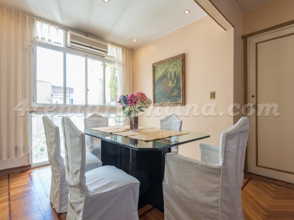 Santa Fe and Julian Alvarez: Furnished apartment in Palermo