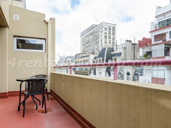 Rodriguez Pe�a and Sarmiento II: Furnished apartment in Downtown