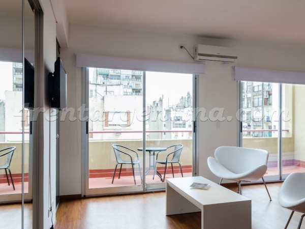 Rodriguez Pea et Sarmiento II: Furnished apartment in Downtown