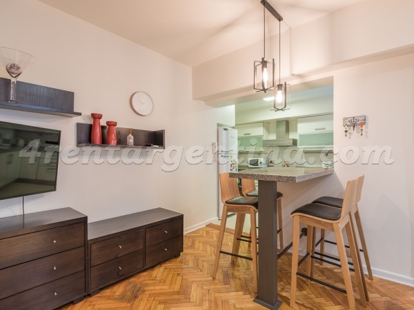 Pacheco de Melo and Laprida I: Furnished apartment in Recoleta