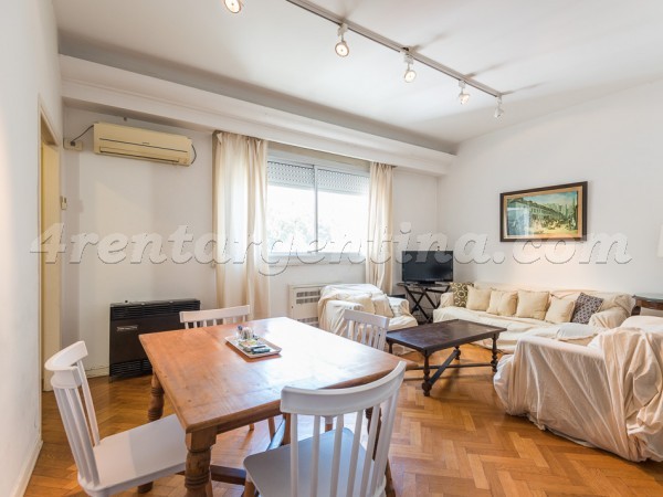 M.T. Alvear and Suipacha I: Furnished apartment in Downtown