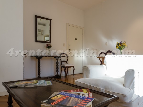 M.T. Alvear and Suipacha I: Apartment for rent in Downtown