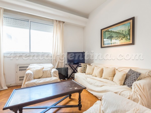 Apartamento Amoblado en M.T. Alvear y Suipacha I, Downtown