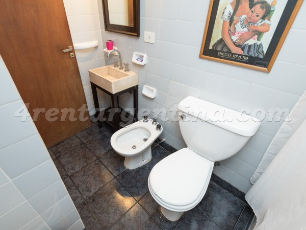 Corrientes and Parana, apartment fully equipped