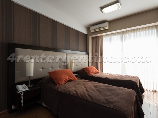 Libertad and Juncal VI: Furnished apartment in Recoleta