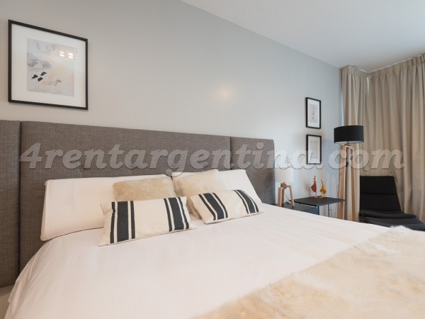 Azcuenaga and Rivadavia: Furnished apartment in Congreso