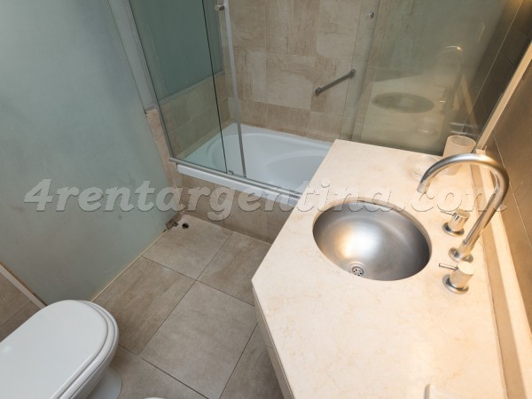 Libertad and Juncal XVI, apartment fully equipped