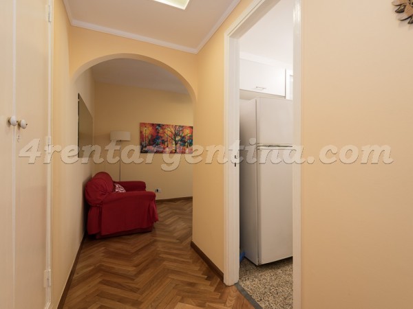 Apartamento Mobiliado em  Borges e Santa Fe II, Palermo