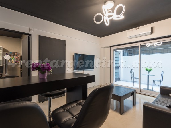 Departamento Amoblado en Santa Fe y Scalabrini Ortiz III, Palermo