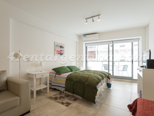 Aguero et Santa Fe II: Furnished apartment in Recoleta