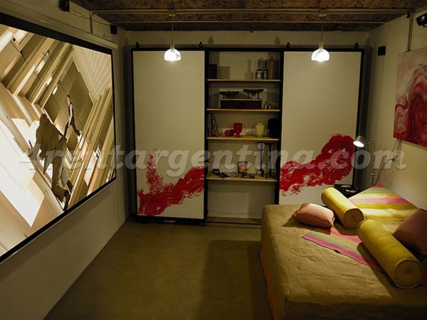 Conde et Maure: Furnished apartment in Colegiales