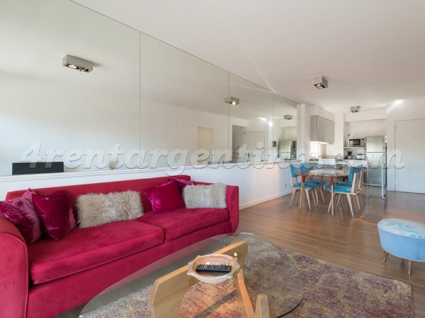 Godoy Cruz and Charcas: Furnished apartment in Palermo