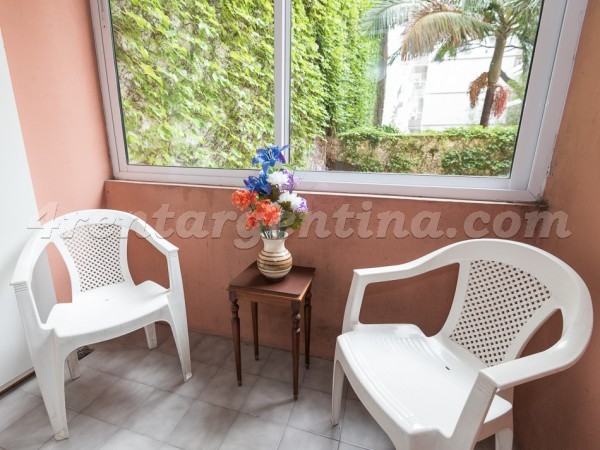 Pacheco de Melo and Bustamante IV: Furnished apartment in Palermo