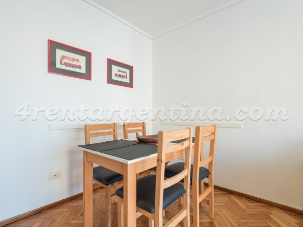 Cabildo and Ibera, apartment fully equipped