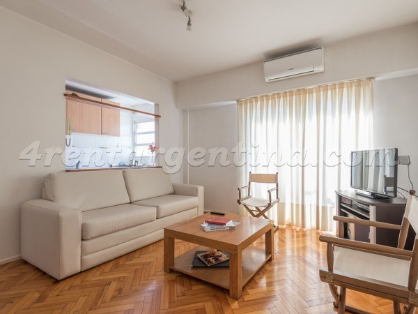 Arenales and Araoz: Furnished apartment in Palermo