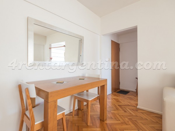 Arenales et Araoz: Furnished apartment in Palermo