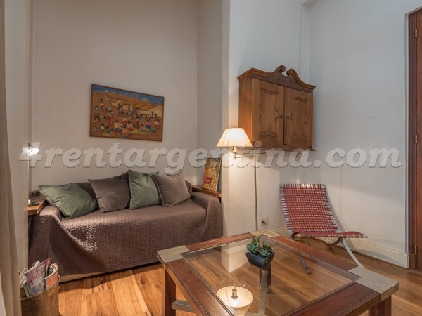 French and Junin: Furnished apartment in Recoleta