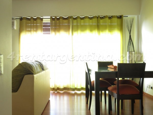Departamento Amoblado en Rep. de la India y Cervio III, Palermo