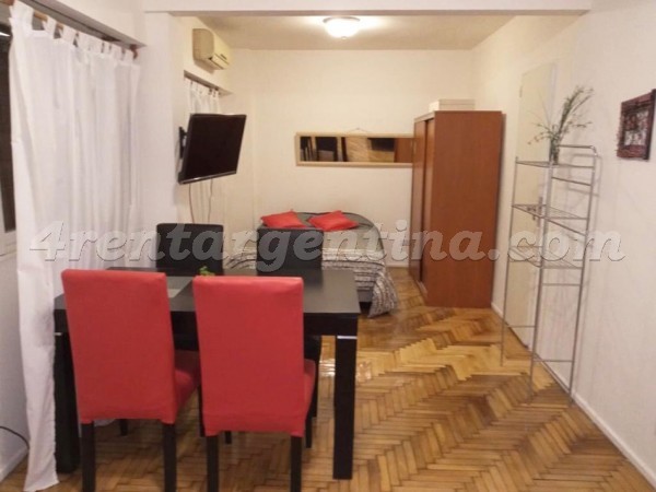 French and Laprida, apartment fully equipped