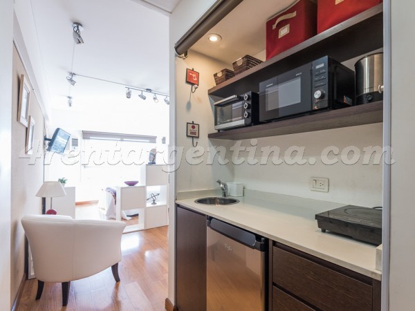 Libertador et Montevideo X: Furnished apartment in Recoleta