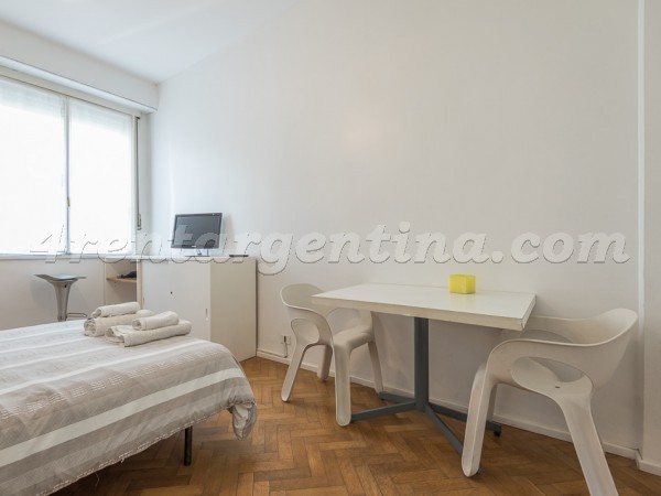 Apartamento Amoblado en Guido y Pueyrredon XI, Recoleta