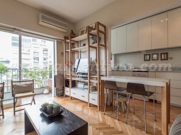 Azcuenaga and Vicente Lopez: Apartment for rent in Recoleta
