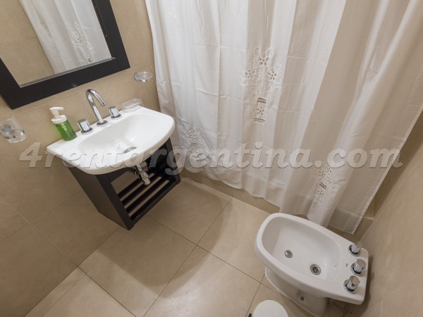 Juncal and Suipacha: Furnished apartment in Downtown