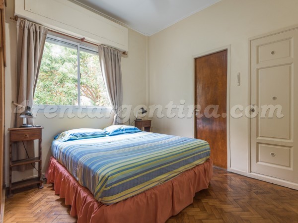 Azcuenaga and Juncal, apartment fully equipped