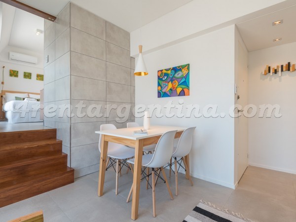 Paraguay and Juan B. Justo: Furnished apartment in Palermo