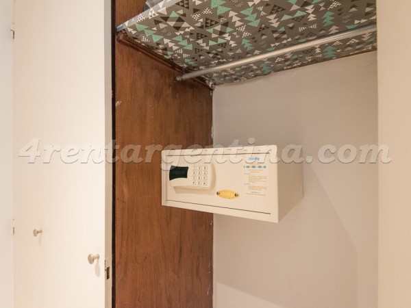 M.T. Alvear and Suipacha II: Furnished apartment in Downtown