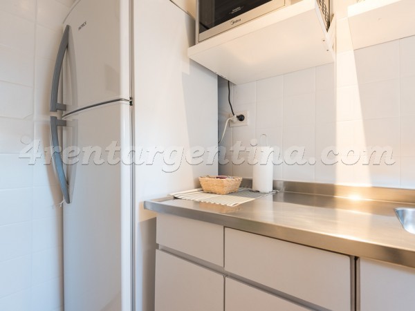 M.T. Alvear and Suipacha II: Furnished apartment in Downtown