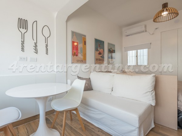 Beruti and Azcuenaga I: Furnished apartment in Recoleta