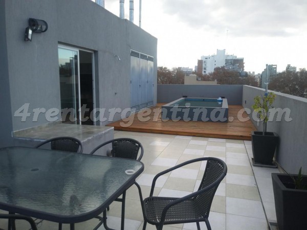 Departamento Amoblado en Querandies y Pringles I, Almagro