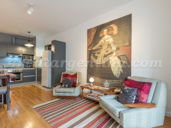 Cabrera and Dorrego I: Furnished apartment in Palermo