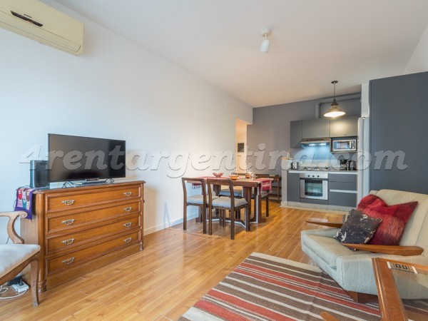 Cabrera and Dorrego I: Furnished apartment in Palermo