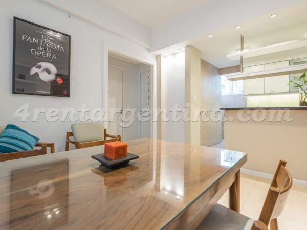 Moldes and Blanco Encalada: Furnished apartment in Belgrano